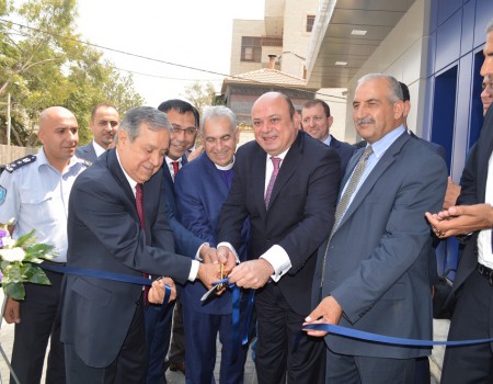 البنك الوطني يحتفل بافتتاح فرعه الجديد في بلدة حزما