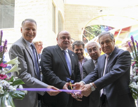 The National Bank Opens The First Banking Branch In The City of Rawabi