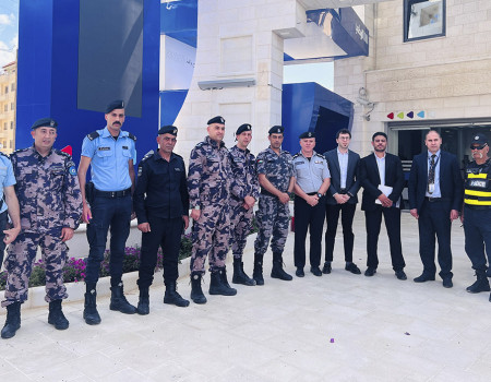 The National Bank carries out a successful evacuation from the General Headquarters building in cooperation with the Civil Defense